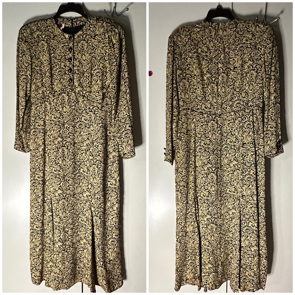 {VGUC} JULIE FRANCIS vintage midi dress